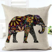 Load image into Gallery viewer, Elephant Series Throw Pillow Covers – Charming and Vibrant Decorative Pillow Covers for Home Décor