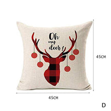 Load image into Gallery viewer, Festive Christmas Pillow Covers – Holiday Decorative Throw Pillow Cases for Home Décor