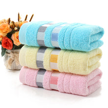Load image into Gallery viewer, Luxurious Cotton Face Towel – Soft, Absorbent, and Gentle on Skin
