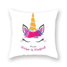 Load image into Gallery viewer, Unicorn Cushion Pillow Cover