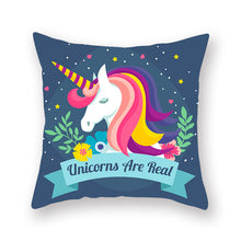 Load image into Gallery viewer, Unicorn Cushion Pillow Cover