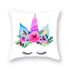 Load image into Gallery viewer, Unicorn Cushion Pillow Cover