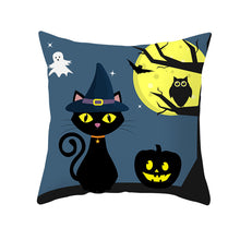 Load image into Gallery viewer, Spooky Halloween Pillowcase – Festive Decorative Pillow Cover for Halloween Décor