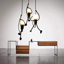 Load image into Gallery viewer, Modern Little Man Climbing Cartoon Lamp – Unique and Fun Lighting for Home Décor
