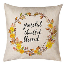 Load image into Gallery viewer, Thanksgiving Themed Pumpkin Pillow Cushion