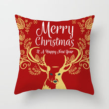 Load image into Gallery viewer, Festive Christmas Pillow Covers – Holiday Decorative Throw Pillow Cases