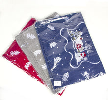 Load image into Gallery viewer, Santa Claus Embroidery Christmas Table Runner