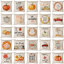 Load image into Gallery viewer, Thanksgiving Themed Pumpkin Pillow Cushion