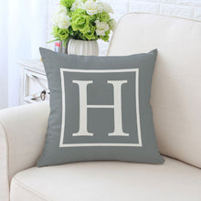 Load image into Gallery viewer, Alphabet Single-Sided Printed Pillowcase – Stylish and Fun Decorative Pillow Cover for Home Décor