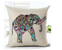 Load image into Gallery viewer, Elephant Series Throw Pillow Covers – Charming and Vibrant Decorative Pillow Covers for Home Décor