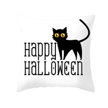 Load image into Gallery viewer, Spooky Halloween Pillowcase – Festive Decorative Pillow Cover for Halloween Décor