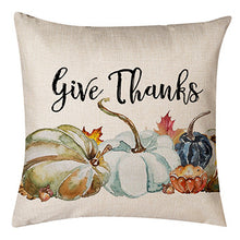 Load image into Gallery viewer, Thanksgiving Themed Pumpkin Pillow Cushion