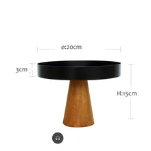 Load image into Gallery viewer, High Stand Contemporary Wooden Tray – Elegant and Functional Serving Tray for Modern Homes