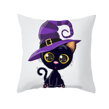 Load image into Gallery viewer, Spooky Halloween Pillowcase – Festive Decorative Pillow Cover for Halloween Décor