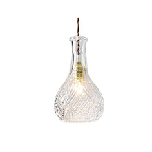 Load image into Gallery viewer, Elegant Glass Bottle Chandelier – Unique and Modern Hanging Light Fixture for Home Décor