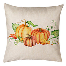 Load image into Gallery viewer, Thanksgiving Themed Pumpkin Pillow Cushion