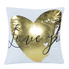 Load image into Gallery viewer, Black, White, and Gold Throw Pillow – Luxurious Decorative Pillow for Modern Home Décor