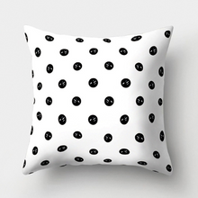 Load image into Gallery viewer, Simple Black And White Throw Pillow Cover