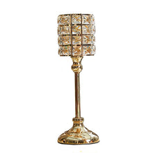 Load image into Gallery viewer, Elegant Golden Goblet Candle Holder – Luxurious Decorative Accent for Home and Events