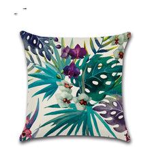 Load image into Gallery viewer, Tropical Themed Throw Pillow