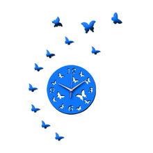 Load image into Gallery viewer, Golden Acrylic Mirror Wall Clock – Stylish and Modern Decorative Timepiece for Home and Office