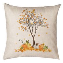 Load image into Gallery viewer, Thanksgiving Themed Pumpkin Pillow Cushion