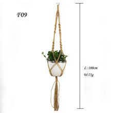 Load image into Gallery viewer, Elegant Net Hanging Plant Basket – Stylish and Durable Hanging Planter for Indoor and Outdoor Use