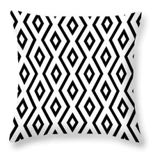 Load image into Gallery viewer, Simple Black and White Peach Skin Pillowcase