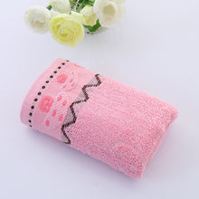 Load image into Gallery viewer, Luxurious Cotton Face Towel – Soft, Absorbent, and Gentle on Skin