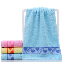 Load image into Gallery viewer, Luxurious Cotton Face Towel – Soft, Absorbent, and Gentle on Skin