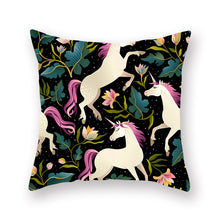 Load image into Gallery viewer, Unicorn Cushion Pillow Cover