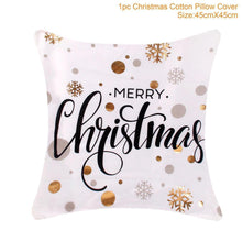 Load image into Gallery viewer, Festive Christmas Pillow Covers – Decorative Holiday Throw Pillow Cases for Home Décor
