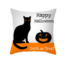 Load image into Gallery viewer, Spooky Halloween Pillowcase – Festive Decorative Pillow Cover for Halloween Décor