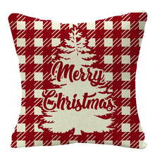 Load image into Gallery viewer, Christmas Printed Throw Pillow Car Sofa Cushion Cover Linen