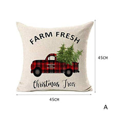 Load image into Gallery viewer, Festive Christmas Pillow Covers – Holiday Decorative Throw Pillow Cases for Home Décor