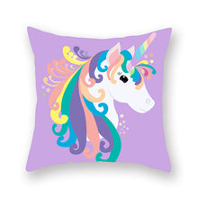 Load image into Gallery viewer, Unicorn Cushion Pillow Cover