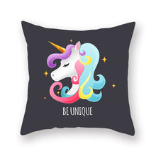 Load image into Gallery viewer, Unicorn Cushion Pillow Cover