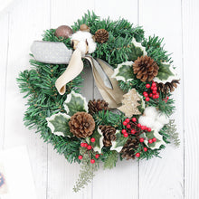Load image into Gallery viewer, Creativity Christmas Wreath – Festive and Unique Holiday Door Décor