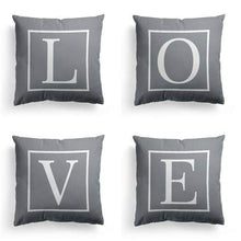 Load image into Gallery viewer, Alphabet Single-Sided Printed Pillowcase – Stylish and Fun Decorative Pillow Cover for Home Décor