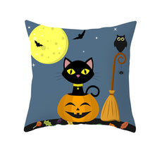 Load image into Gallery viewer, Spooky Halloween Pillowcase – Festive Decorative Pillow Cover for Halloween Décor