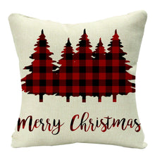 Load image into Gallery viewer, Christmas Printed Throw Pillow Car Sofa Cushion Cover Linen