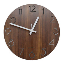Load image into Gallery viewer, Wooden Creative Wall Clock