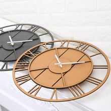 Load image into Gallery viewer, Rustic Wooden Wall Clock