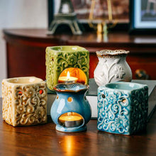 Load image into Gallery viewer, Vintage Glaze Aromatherapy Warmer