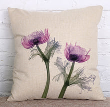 Load image into Gallery viewer, Linen Floral Pillowcase – Soft Waist Pillow for Elegant Home Furnishing