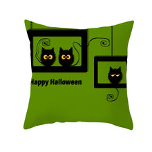 Load image into Gallery viewer, Spooky Halloween Pillowcase – Festive Decorative Pillow Cover for Halloween Décor