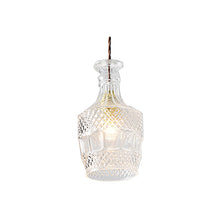 Load image into Gallery viewer, Elegant Glass Bottle Chandelier – Unique and Modern Hanging Light Fixture for Home Décor