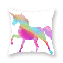 Load image into Gallery viewer, Unicorn Cushion Pillow Cover