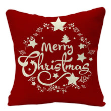 Load image into Gallery viewer, Christmas Printed Throw Pillow Car Sofa Cushion Cover Linen