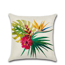 Load image into Gallery viewer, Tropical Themed Throw Pillow